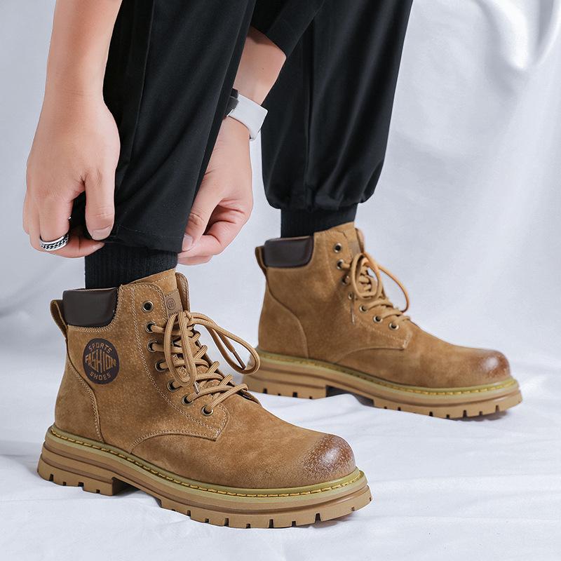 Ботинки Martin мужские осенние новые британские ветроподъемные не волновые оснастки ревеневые ботинки для спорта на открытом воздухе альпинистские ботинки 6516-R