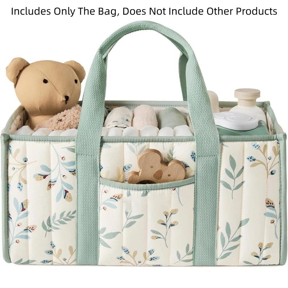 Multi-Pocket Foldable Mommy Bag Large Capacity Diaper Storage Bag Baby Diaper Organizer  Nursery