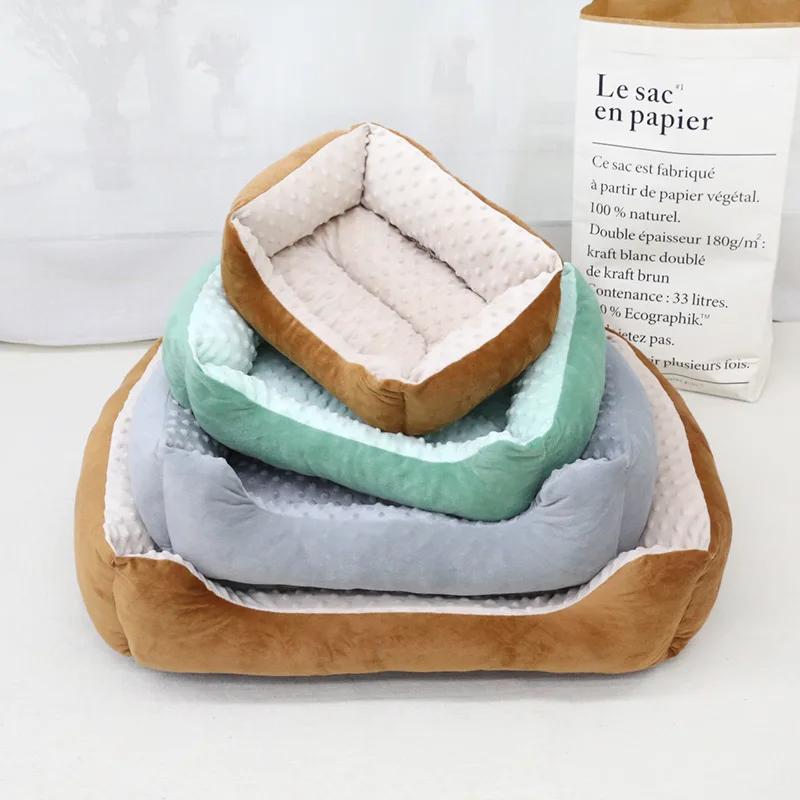 Всесезонный лежак Bean Velvet для кошек Товары для животных Подушки Товары для котят Аксессуары Товары для собак Домашние лежанки Кровати для собак