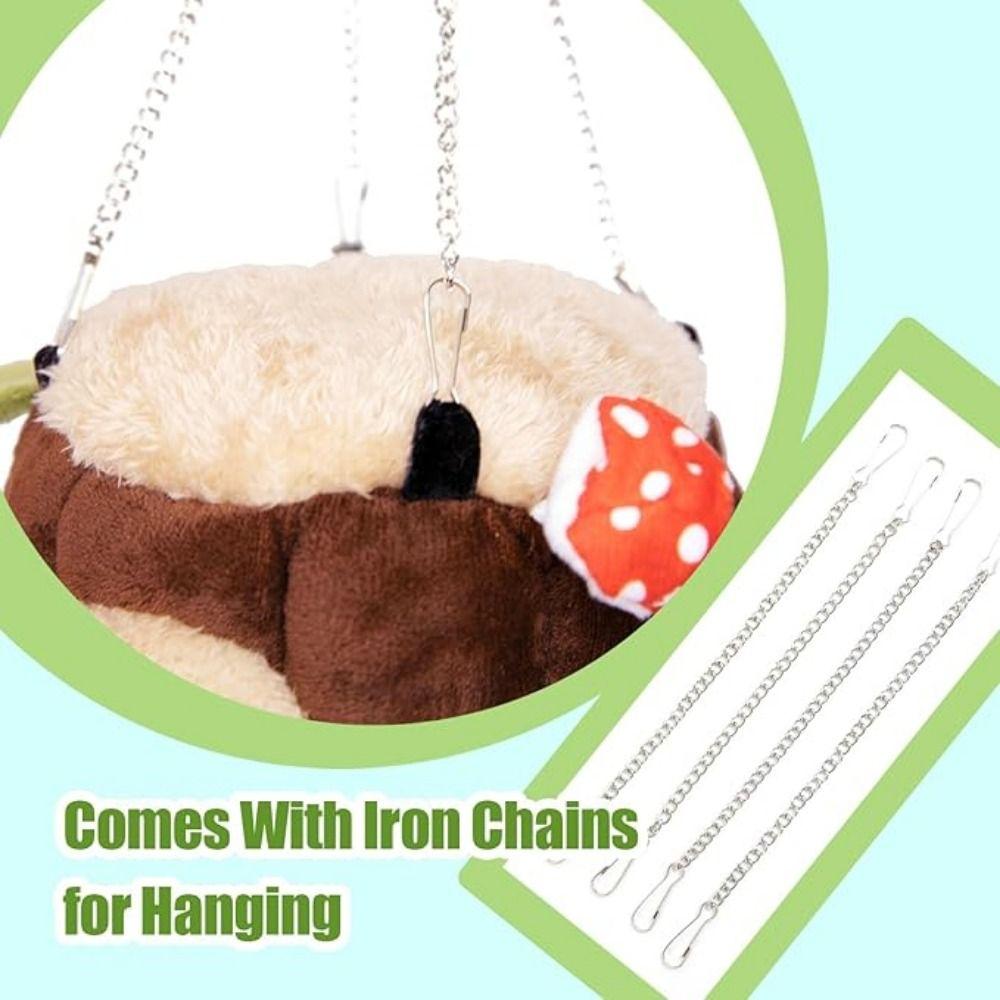 Теплый домик для хомяка Мягкие клетки для птиц и попугаев Креативная палатка для морских свинок Товары для животных