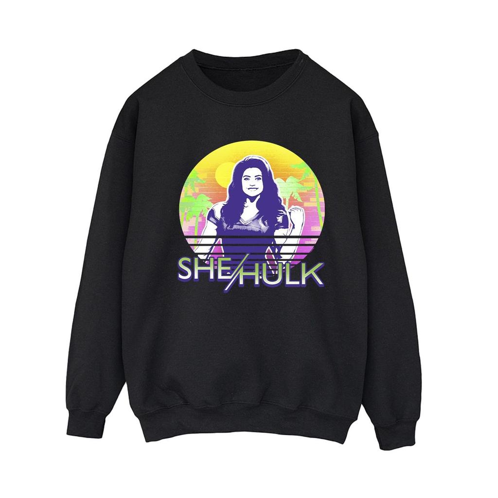 Marvel Womens/Ladies She-Hulk: Attorney At Law Sunset Smile Sweatshirt