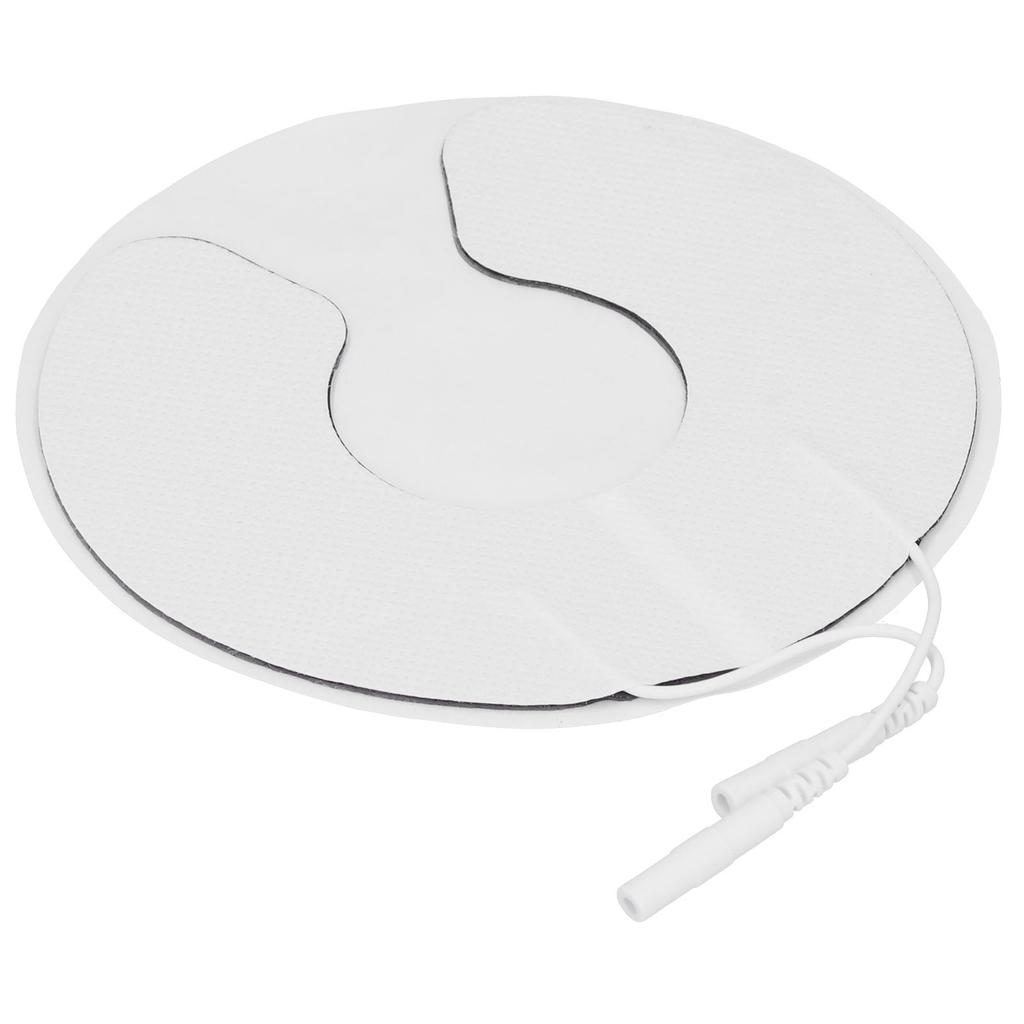 2 шт. грудных электродных накладок для электрического TENS-массажера, аппарата для физиотерапии 11 см / 4,3 дюйма