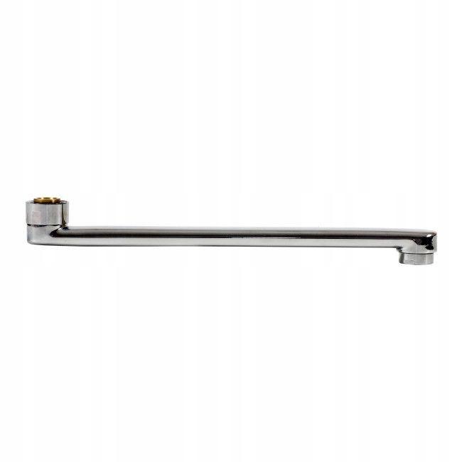 Spout for single-lever tap, flat, 3/4, type L, 25 cm