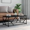 VidaXL Coffee Table Black 100x50x40 Cm Engineered Wood 834125