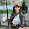 School BagsNew Children's Cartoon Breast Bag, Fanny Pack, Casual Versatile Messenger Bag, Light Change Storage Bag for Travel