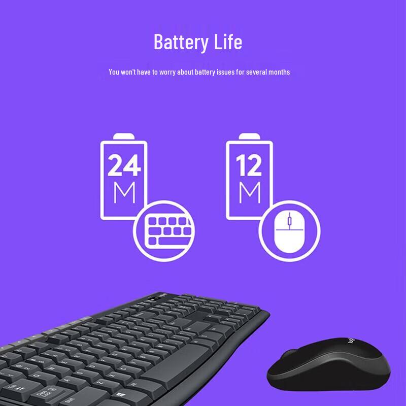 Logitech Беспроводной комплект клавиатуры и мыши MK270