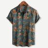 Men's Fashion Short Sleeve Shirts Summer Casual Tops Beach Party Vacation Shirts Outdoor Men's and Women's Shirt