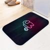 Game Among Us Flannel Mat Home Bath Bathroom Nonslip Carpet Rug Floor Decor