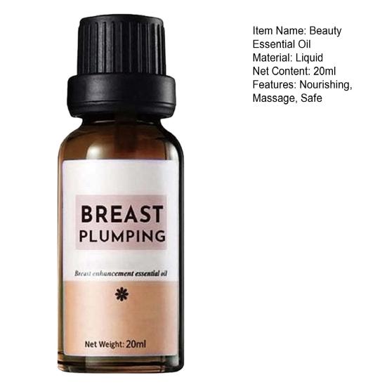 20 мл массажное масло для груди, быстрое впитывание, нежный, безопасный материал, эффективное, портативное, увлажняющее, мягкое