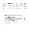 Kyoto Machinery Tools Digital Caliper GND15 Silver (KTC) 0~150mm