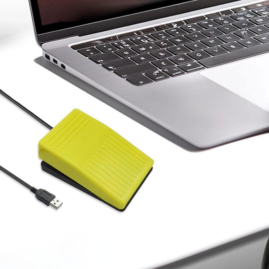 USB Педаль управления ногой Действие Педаль Plug and Play Профессиональная для Игры в Игры 10x6.3x4.2см Компьютер