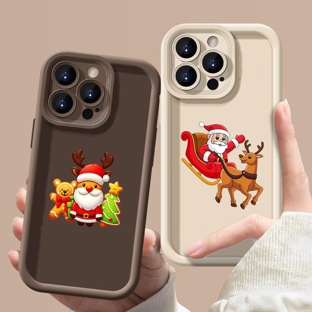 Мягкий чехол Sky Eye Ladder для Xiaomi 14T Poco X5 Redmi 12c 13c 14c Note 11s 12 13 Pro Все модели Xiaomi Redmi Чехлы для телефонов Чехол NY22 Новый год Рождество