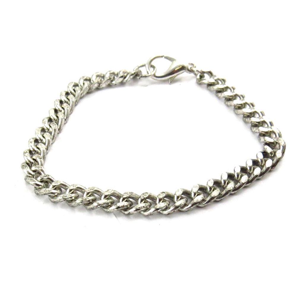 Les Trésors De Lily [J7247] - Серебряный браслет «Maille Curb»