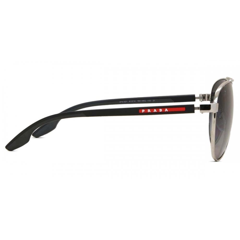 Prada Linea Rossa Ps52ys Asian Fit поляризованные 1bc06g мужские солнцезащитные очки
