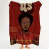 Movie U Us Throw Flannel Throw Blanket Suitable for Sofa Living Room Bedroom
