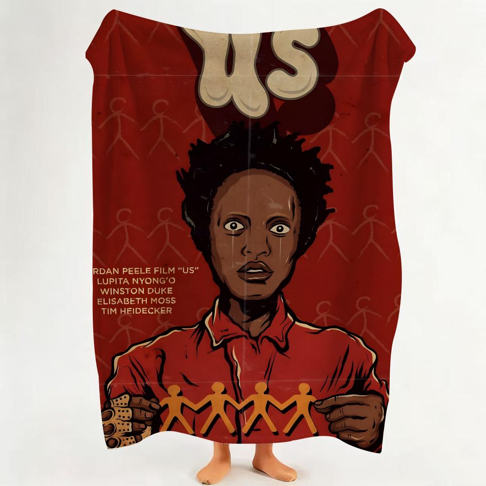 Movie U Us Throw Flannel Throw Blanket Suitable for Sofa Living Room Bedroom