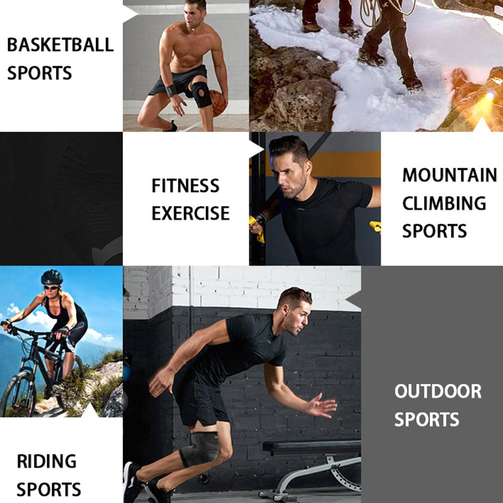 1Pc JINGBA Kneepad Stabilizer Fitness Knee Pads Adjustable Compression Knee Support Brace for Workout