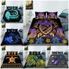 Home Turtle Print Bedding Set Quilt Cover Pillow Cover Home Bedding Set AU/EU/US Full Size Single/Double Bed Home Decoration