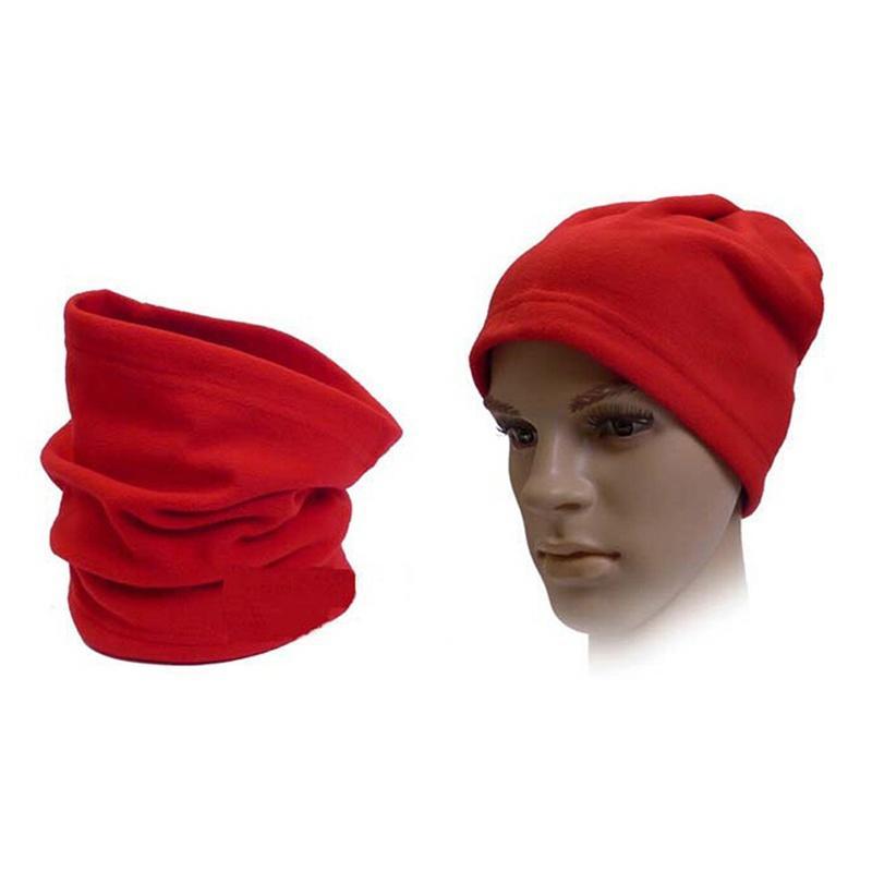 Unisex Men Women Thermal Warm Fleece Scarf Neck Warmer Ski Balaclava Hat EMA