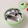 Divided Design 3 Grids Children Dishes Kids Feeding Bowls  Toddle Training Tableware