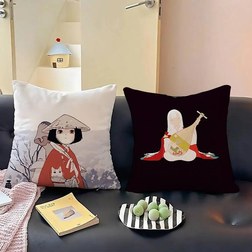 История дома Тайра Аниме Наволочка Наволочка Декоративная подушка Скандинавский Винтажный стиль Наволочки для подушек Дом Гостиная Диван Диван Сиденье