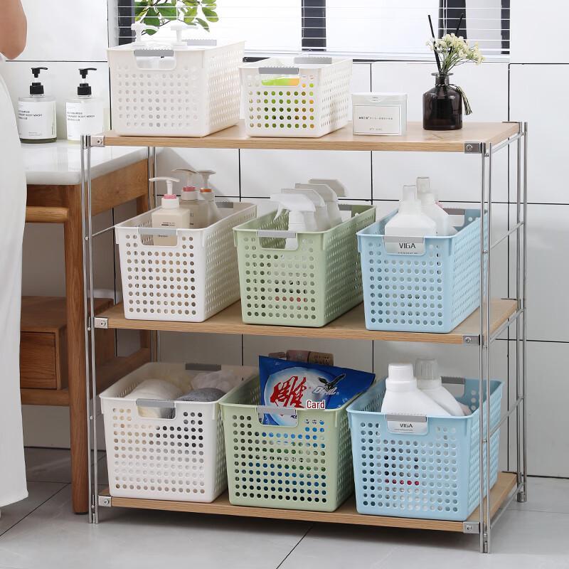 Rectangular Plastic Multipurpose Storage Basket