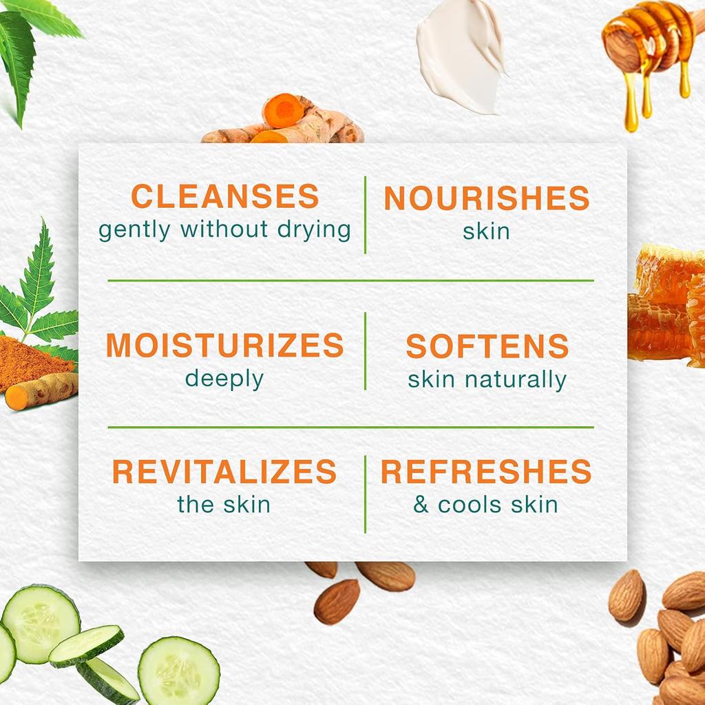 Himalaya Травяной питательный крем и медовое мыло для мягкой увлажненной кожи, 125 г кусковое мыло для ухода за нормальной и сухой кожей