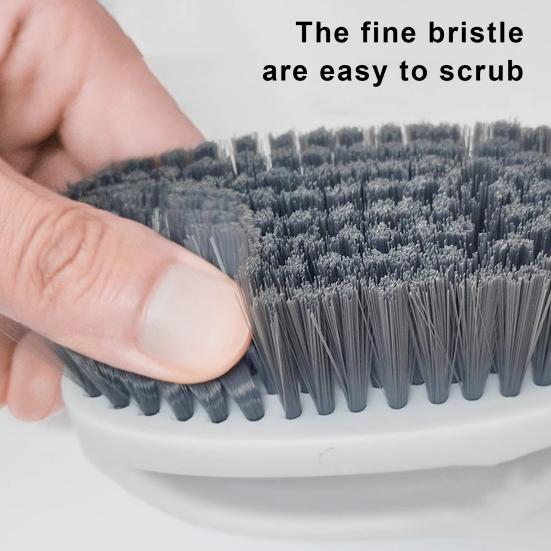 Cleaning Brush with Stiff Bristles Multi-Purpose Loop Handle Heavy Duty Plastic Brush Small Areas Tough Stains Cleaner
