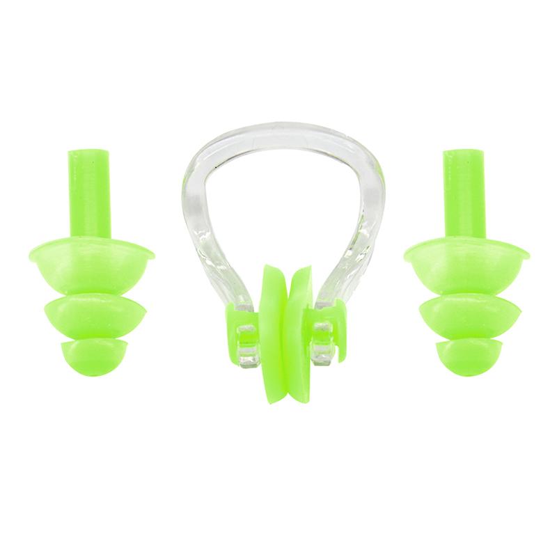 Унисекс носовой зажим беруши водонепроницаемый плавательный носовой зажим беруши набор серфинг дайвинг плавательные принадлежности принадлежности для плавания