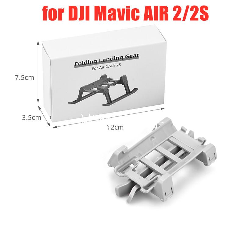 Foldable Landing Gear for DJI Mavic Mini 1/2/3/Air 2/2S/Pro Support Leg Height Extender Stand Mount Protector Drone Accessory
