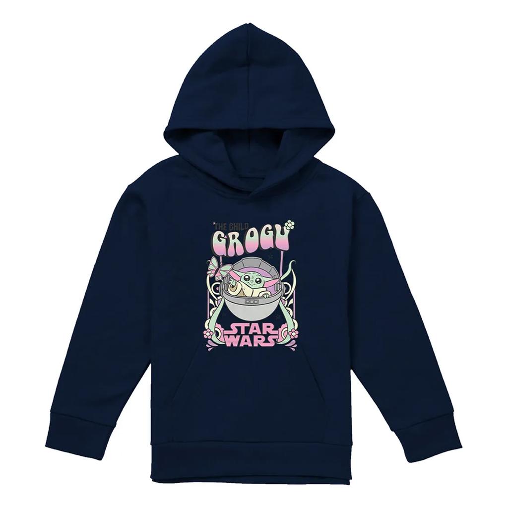 Star Wars Childrens/Kids Grogu Hippie Hoodie