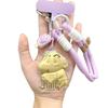 999 Pure Gold Crayon Shin-chan Cartoon Lanyard, Handbag Charm, and Car Key Ring - Perfect New Year Gift