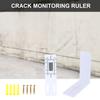 Линейка для измерения трещин, точный инструмент для мониторинга трещин, инструмент для измерения трещин при деформации стен