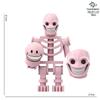 Colorful Articulated Skeleton MOC Building Blocks Horror Game Creative Verity Mini Plastic Dolls Model Toy Collectible Gift Fans