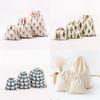 1Pc Delicate Cotton Line Drawstring Pouches Candy Favor Holder Jewelry Party Gifts Bag