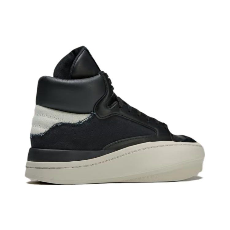 Adidas Y-3 Centennial High Black Off White Unisex Sneakers Bliss IF7788