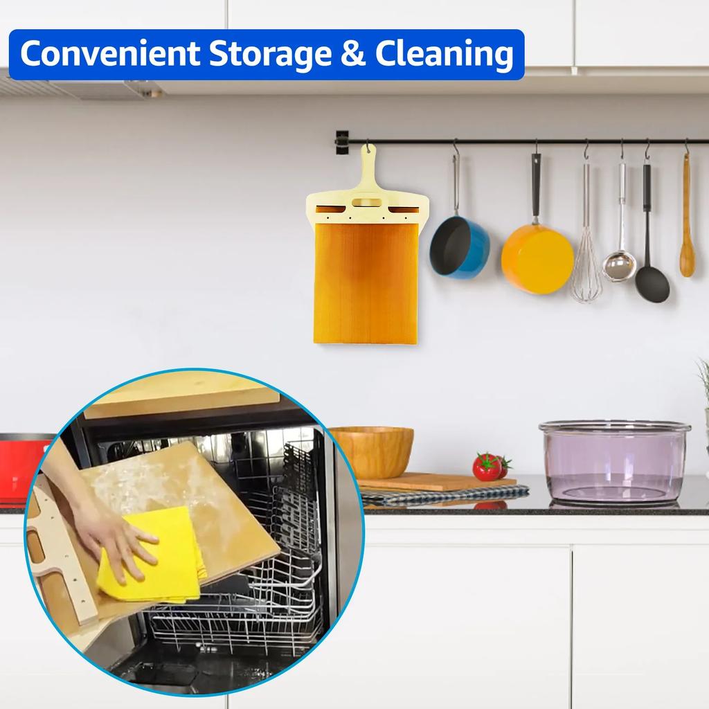 Скользящая лопатка для пиццы, переносная скользящая лопатка для пиццы, лопатка-слайдер для пиццы с антипригарным покрытием, лопатка с высокотемпературной тканью