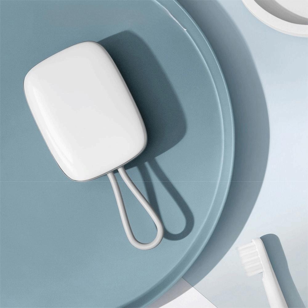 Drying UV Toothbrush Sanitizer with Hanging Rope Smart Sensor Toothbrush Storage Case Jewelry