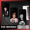 Чехол для телефона Hellboy EMO-RAP lil P-Peep для Samsung S25, S24, S21, S22, S23, S20, Ultra, S26, Plus, Fe, Note, 5G Черный