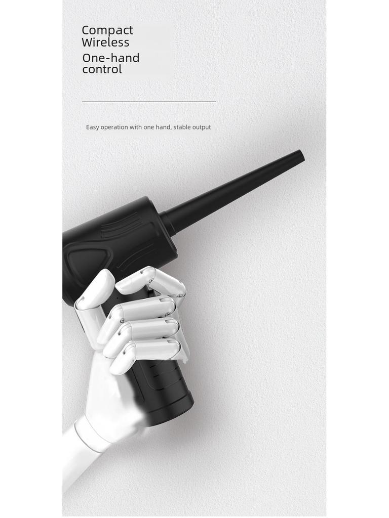 Портативный беспроводной пылеуловитель двойного назначения для чистки дома, автомобиля и электроники (Клавиатура, Корпус компьютера)