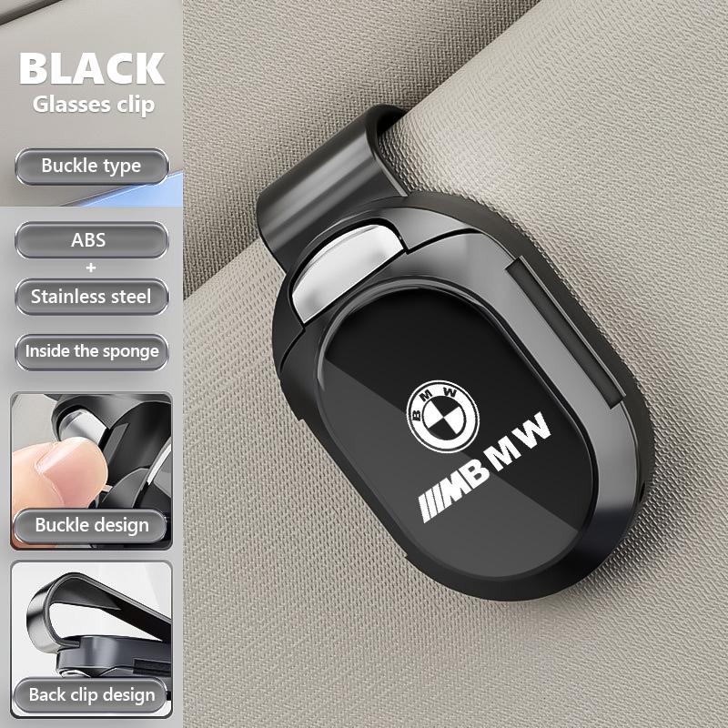 MXUI1 Universal Car Sunshade Sunglasses Holder Storage Glasses Clip For BMW M Performance Alpina M3 M5 M6 X1 X3 X4 X5 G20