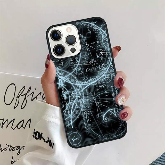Наука Математика Физика Формулы Чехол для Телефона Для iPhone 17 Air 15 16 Pro Max 14 13 12 11 Pro Max Plus Coque