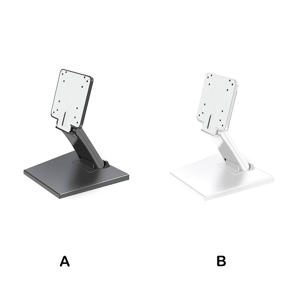 Computer Monitor Stand Bracket 75*75mm VESA Desktop Foldable PC LCD Mount Holder Upright Hanger Computer Support for 14-24 Inch