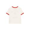 GUCCI T Shirts Women's Ecru Crew Neck Moderate 723566-XJFT2-9088