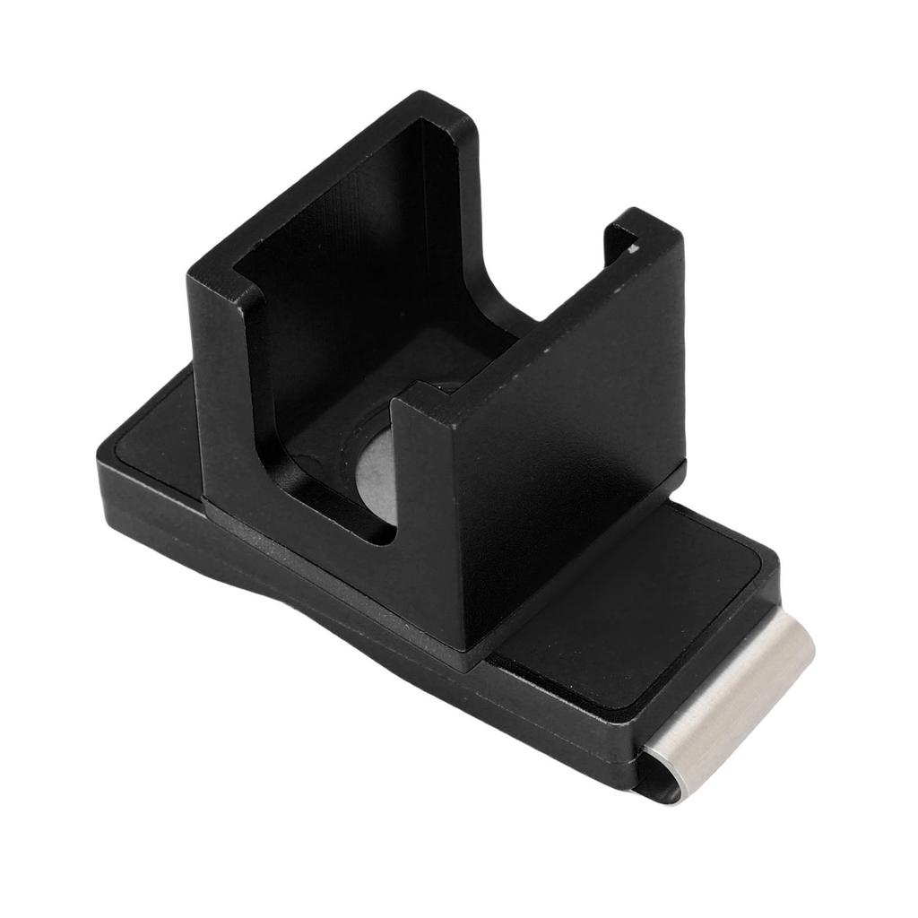 Billiard Chalk Holder Aluminum Universal Dry Oil Pool Cue Chalk Holder Billiard Accessories Black