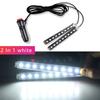 Led Bar Car Interior Backlight Ambient Mood Foot Light With Cigarette Lighter Decorative Atmosphere Lamp Auto Accessories 12v