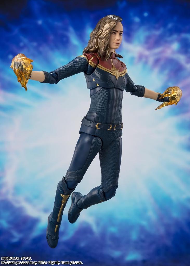 TAMASHII NATIONS Captain Marvel 150mm Painted Movable Figure S.H.Figuarts (Marvels) Approx. ABS&PVC