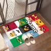 Custom Name Personalized Angry Birds Print Carpet, Versatile Home Decor Rug, for Playroom, Apartment, Balcony, Entryway, Hallway Gift