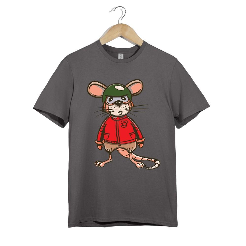 Cool Cartoon Mouse T-Shirt Unisex | Funny Animal Graphic Tee | Streetwear Rodent