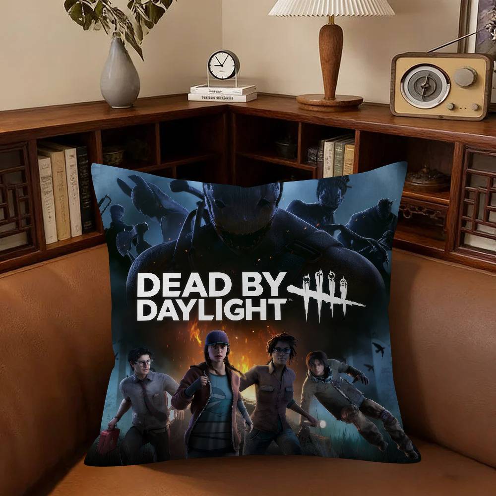 Game D-Dead By D-Daylight Cushion Cover Pillow Cover Decor Pillowcase Printed Cushion Case For Couch